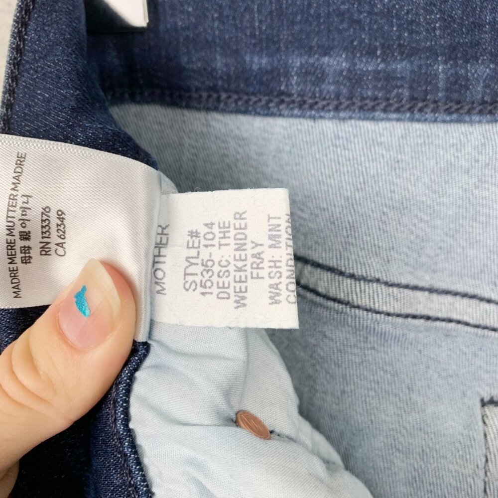 MOTHER | The Weekender Fray Jean Mint Condition - Picture 9 of 9